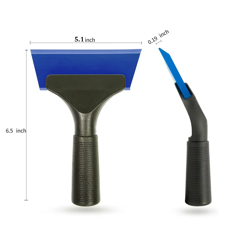 1/3 Pcs Small Squeegee for Car Window Cleaning 5 Inch Window Tint Squeegee with Non Slip Handle Silicone Wiper Tinting Tools thumbnail 5