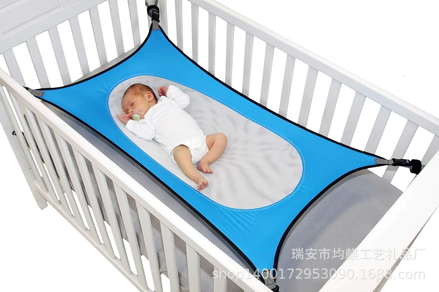Baby Hammock Removable Breathable Baby Sleep Hammock European American Family Baby Crib Newborn Baby Hammock Swing bed thumbnail 3