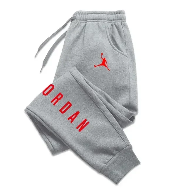 New style printed sport pants suitable for both men and women, luxurious long-distance running pants, casual fitness pants thumbnail 6