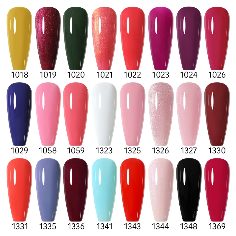 Clou Beaute HEMA TPO FREE UV Gel Nail Polish Varnis Semi Permanent High Pigment Pretty Sugar Color Nail Gel Nail Art Supplies thumbnail 5