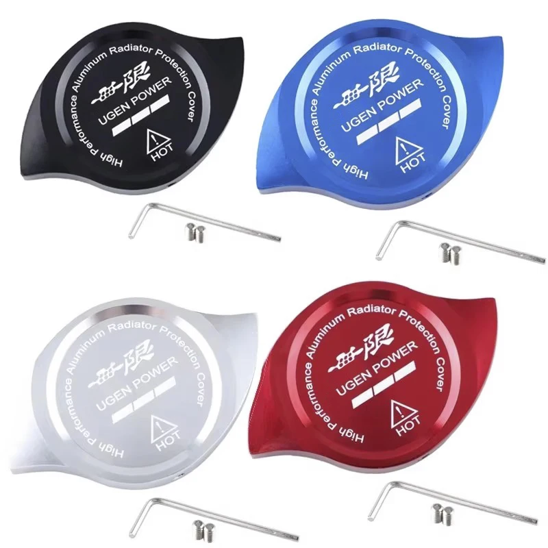 High performance Car Radiator Caps Replacement Radiator Universal Aluminum Tanks Covers Auto Modification Accessories with logo thumbnail 2
