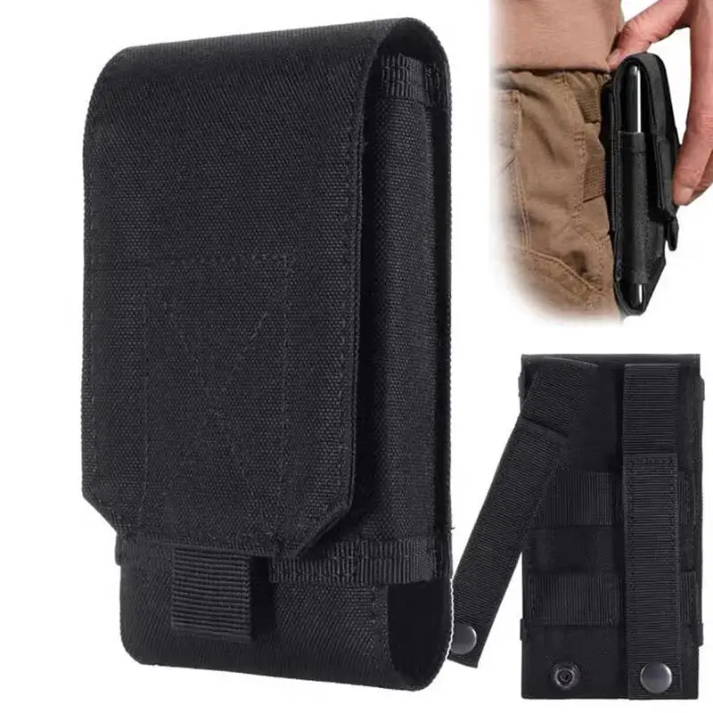 Outdoor Sports Molle Phone Pouch Waist Pack Camping Hiking Hunting Accessories EDC Tool Bag Mobile Phone Holder thumbnail 2