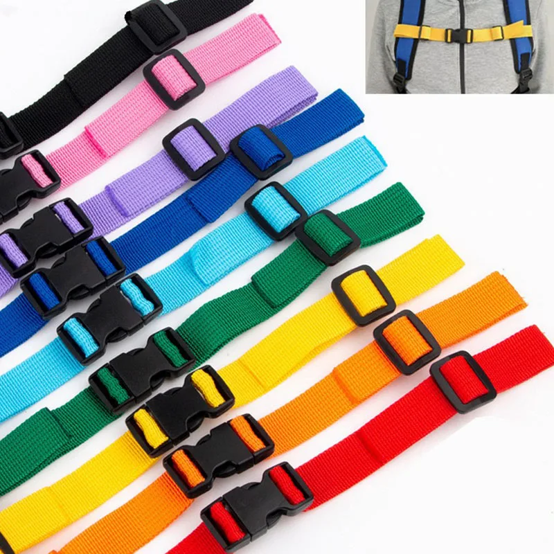 Backpack Chest Bag Strap Harness Outdoor Tactical Bags Straps  Adjustable Shoulder Strap for Bag Accessories for Backpack BDK02 thumbnail 6