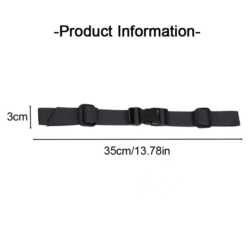 Backpack Chest Bag Strap Harness Outdoor Tactical Bags Straps  Adjustable Shoulder Strap for Bag Accessories for Backpack BDK02 thumbnail 3