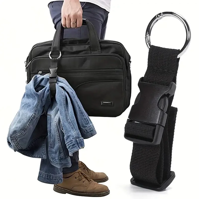 Travel Luggage Fixed Strap Backpack External Strap with Release Buckle Portable Strap Luggage Belt Jacket Holder BDK01 thumbnail 2