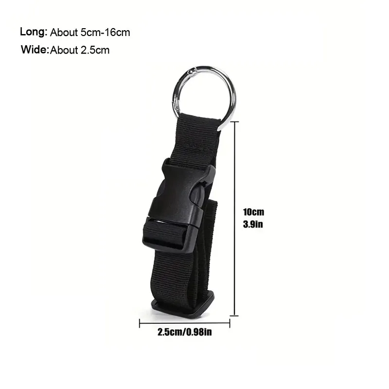 Travel Luggage Fixed Strap Backpack External Strap with Release Buckle Portable Strap Luggage Belt Jacket Holder BDK01 thumbnail 4