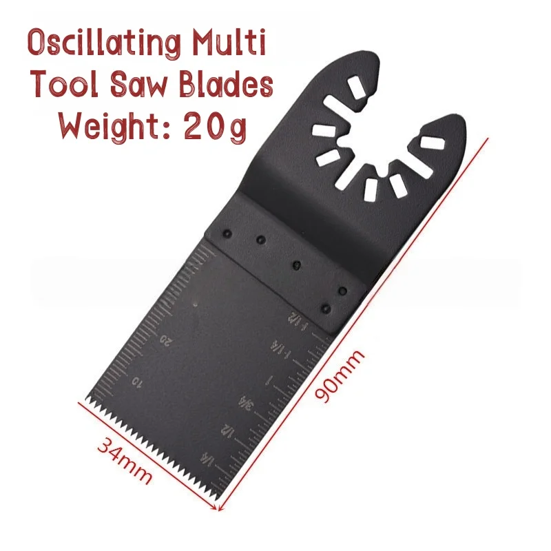 Quick Release Electric Tool Saw Blades Oscillating Multi Tool Accessories 34mm Vibration Saw Blades thumbnail 4