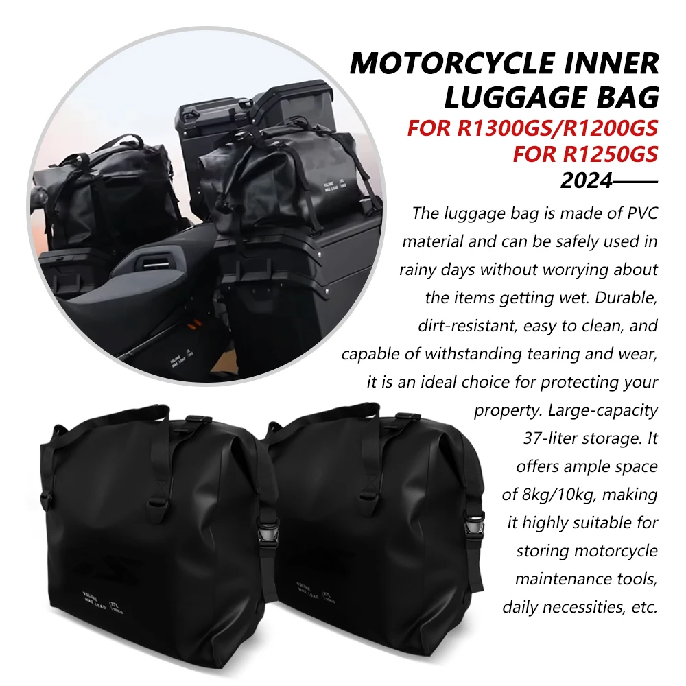 For R1300GS Adventure R1200GS ADV R1250GS ADV 2024 2025New Waterproof Luggage Box Inner Bags motorcycle Aluminium Case Liner Bag thumbnail 5