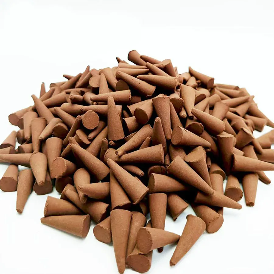 36/218/399/62pcs coffee flavored incense cones, suitable for home and yoga, meditation thumbnail 5