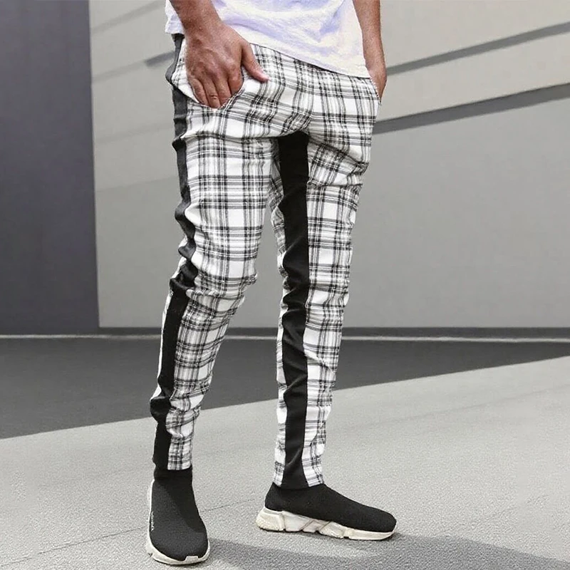 Men's Joggers Casual Pants Fitness Men Sportswear Tracksuit Bottoms Skinny Sweatpants Trouser Black Clothing Gyms Track Pants thumbnail 6