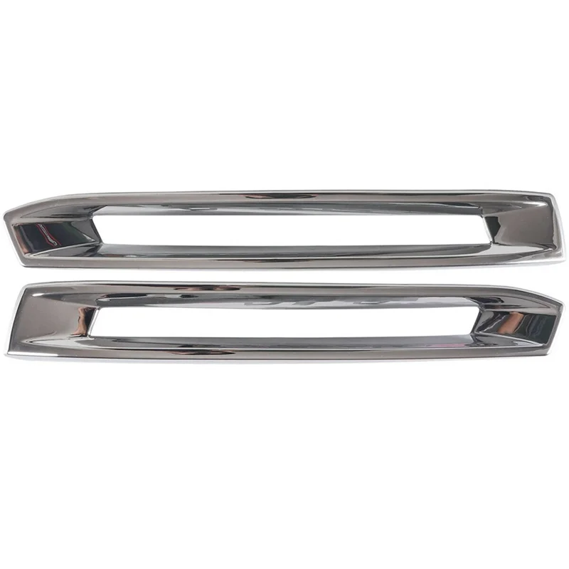 B04B-Fog Lamp Plating Frame Fog Lamp Frame Cover Accessories Component For Mercedes X166 GLS 1668851774 1668851874 thumbnail 2