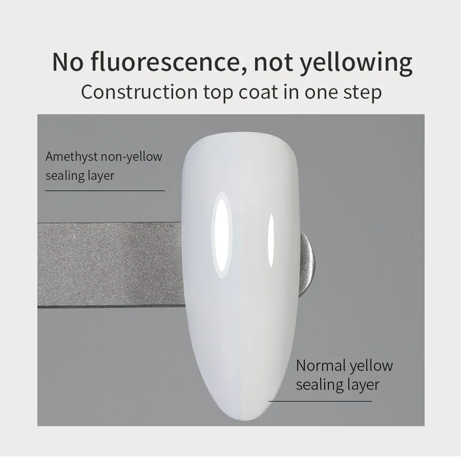 20g Diamond Top Coat For Gel Nail Polish Reinforce Long Lasting UV Soak Off Gel Varnish High Light Nail Art Construct  Gel thumbnail 5