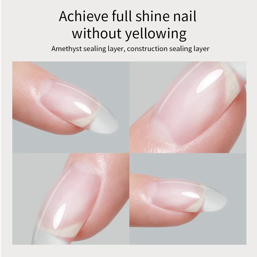20g Diamond Top Coat For Gel Nail Polish Reinforce Long Lasting UV Soak Off Gel Varnish High Light Nail Art Construct  Gel thumbnail 4