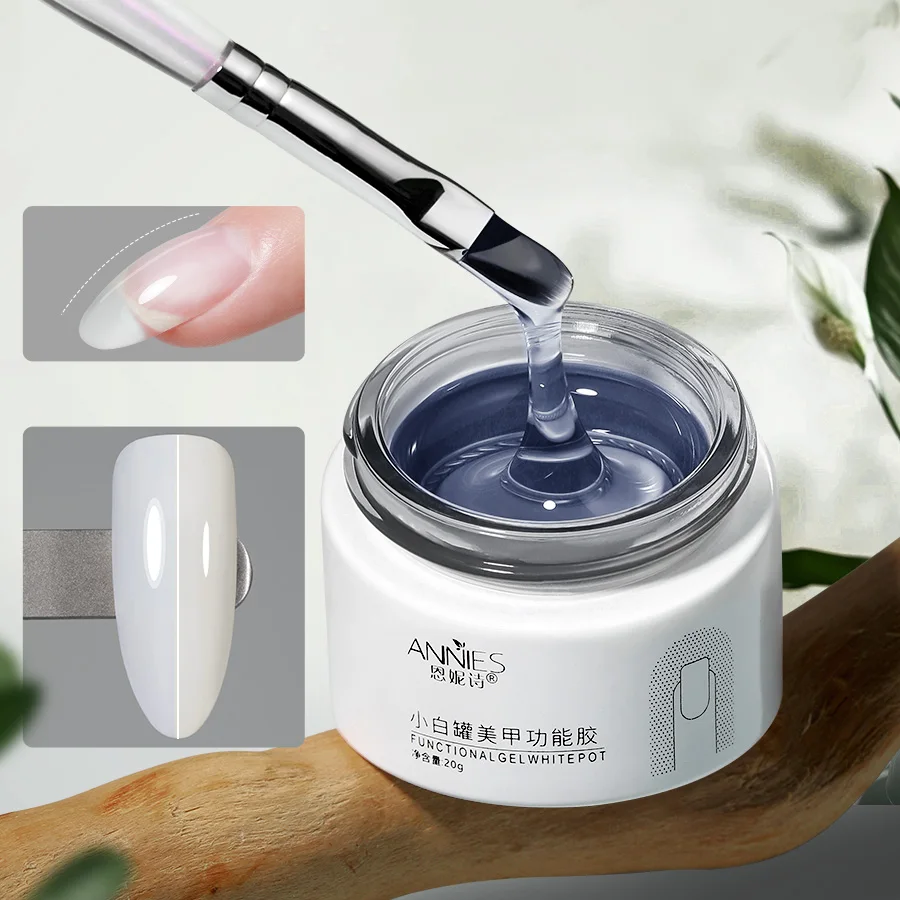 20g Diamond Top Coat For Gel Nail Polish Reinforce Long Lasting UV Soak Off Gel Varnish High Light Nail Art Construct  Gel thumbnail 2