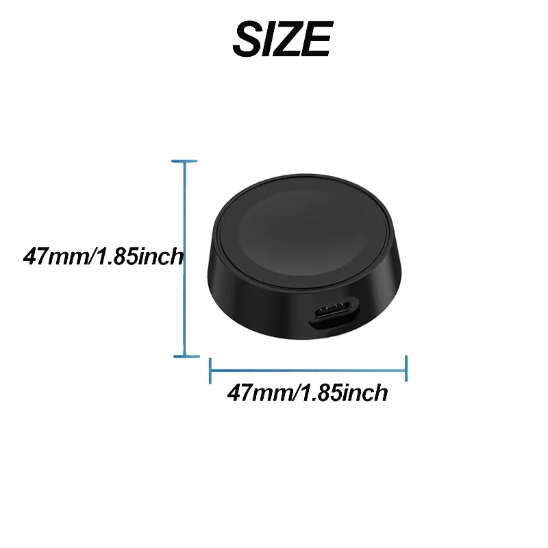 For Samsung Galaxy 8/7/6 Classic/Watch 5/5 Pro/4/3/Active/2USB Charger Smart Watch Accessories Fast Charger Replacement Charger thumbnail 2