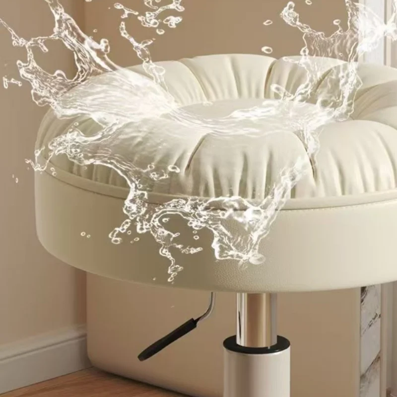 Modern and Simple Adjustable Chair Makeup Chair 360° Rotating Chairs Home Chair Nail Salon Chair Pratical New Arrival thumbnail 4