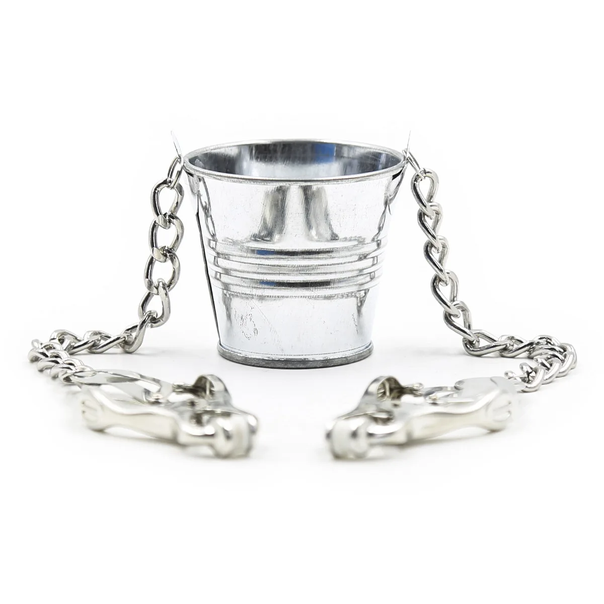 Female Nipple Clamp Metal Chain Nipples Clip Clitoral Breast Slave Vaginal Bucket BDSM Fetishism Bondage Set Vagina Stimulator thumbnail 5