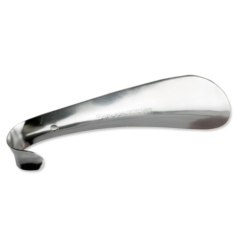 1Pcs Professional Stainless Steel Silver Metal Shoe Horn Spoon Shoehorn 14.5cm thumbnail 3