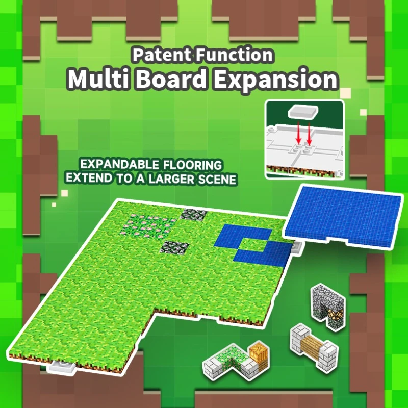 Building Blocks Zoo Magnetic World Series Educational Puzzle Toys for Boys & Girls Children's Playset gift thumbnail 2