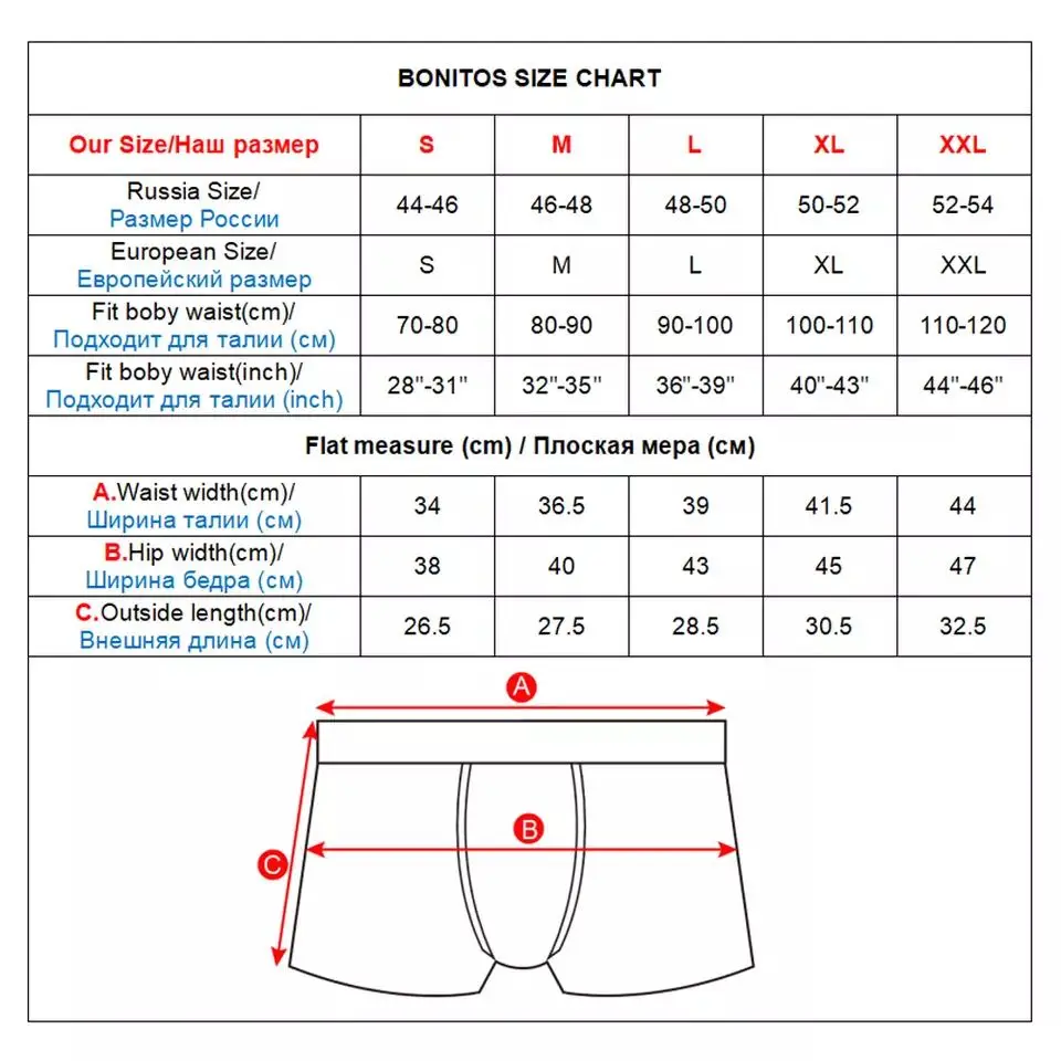 5pcs Men's Panties Cotton Boxer Briefs Letter Elastic Band Men Underpants Classic Solid Color Boxers Underwear For Man BONITOS thumbnail 6