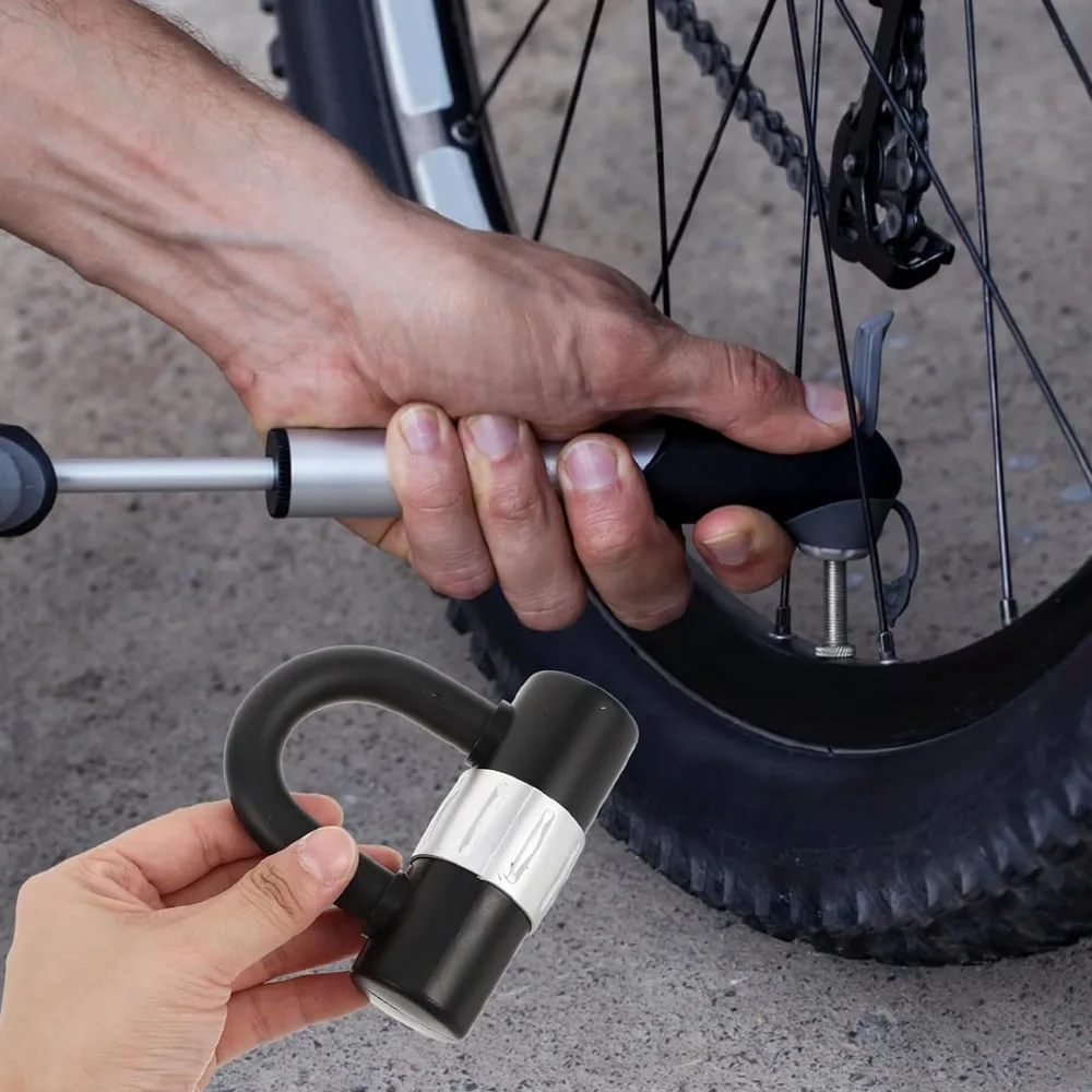 1 Pcs U-Shaped Lock Electric Vehicle Waterproof Anti-Theft Mountain Bike Anti-Hydraulic Shear Highway C-Level Lock Padlock thumbnail 4