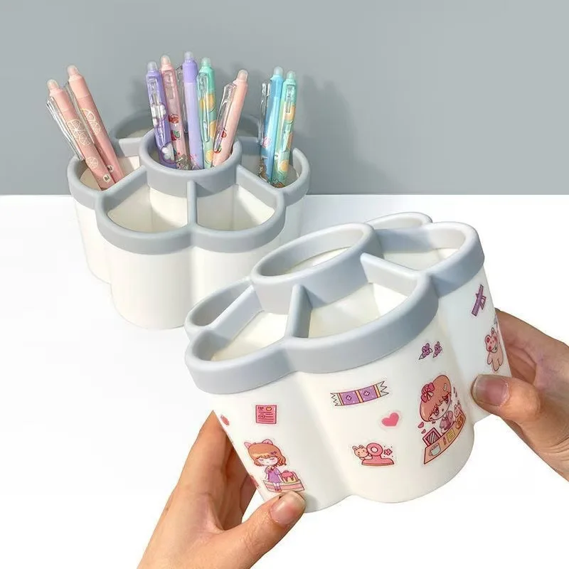 360° Rotating Pen Holder Multifunctional Desktop Organizer Back To School  for Stationery  Storage Box Multiple Office Supplies thumbnail 5