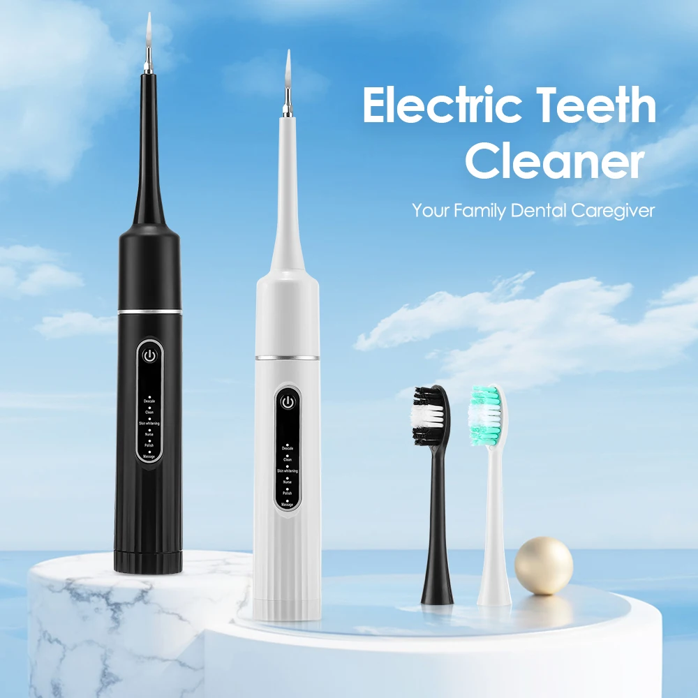 6 Modes Ultrasonic Dental Calculus Remover Waterproof Electric Toothbrush Sonic Dental Scaler Teeth Whitening Oral Cleaner