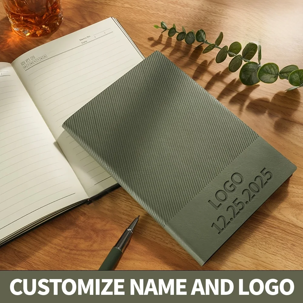 Custom A5 Notebook Personalized Name, Phone Number & Logo, Softcover Journal, Perfect for Gifts, Birthdays, Notebooks for School thumbnail 4