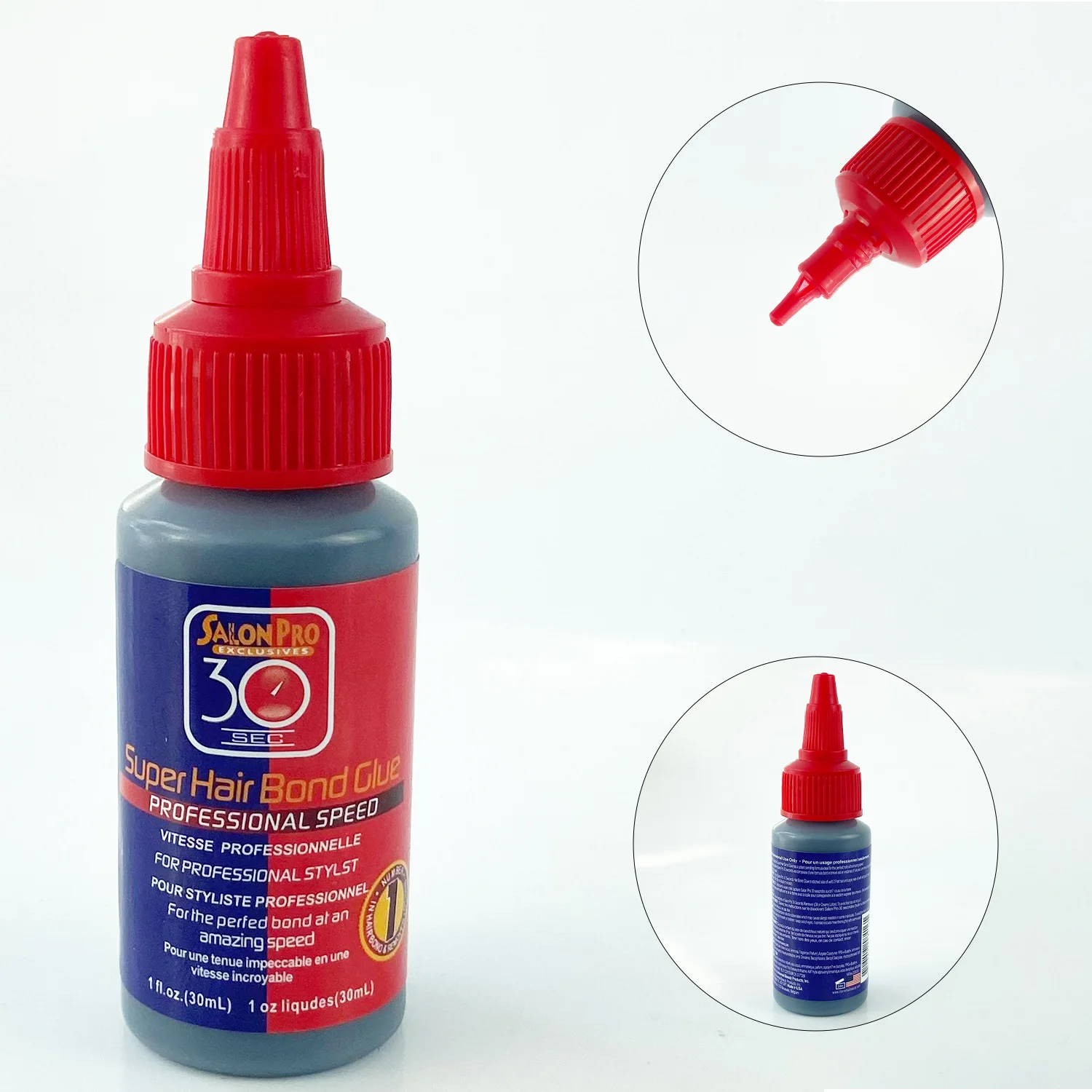 30ml/60ml Waterproof Glue For Hair Wig Glue For Lace Front Wig/Closure/Hair Extension And Remover Super Bonding Adhesive Glue thumbnail 4