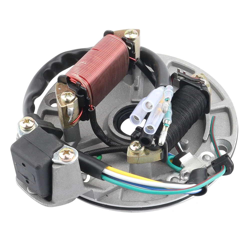 Motorcycle Ignition Stator JH70 Stator Plate Pickup Magneto Ignition Coil Rotor For 70cc 90cc 110cc 125cc Pit Dirt Bike ATV Quad thumbnail 2