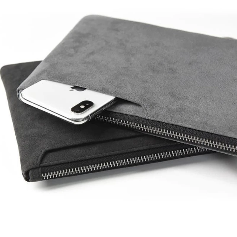 Large Capaci Casual Portable Men's Business Clutch Bag Soft Surface Ort Large Capaci Leather Wallet Coin Purse Casual Phone Bags thumbnail 5