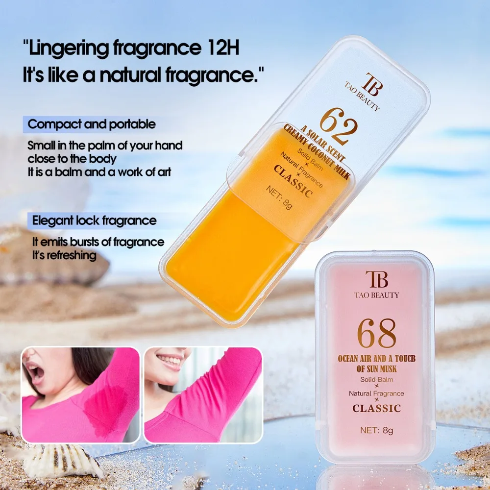 3Pcs Fruit Aroma Solid Perfume Balm Box Set Romantic Long Lasting Body Fragrance Men Women Portable Solid Perfume Deodorant Gift thumbnail 3
