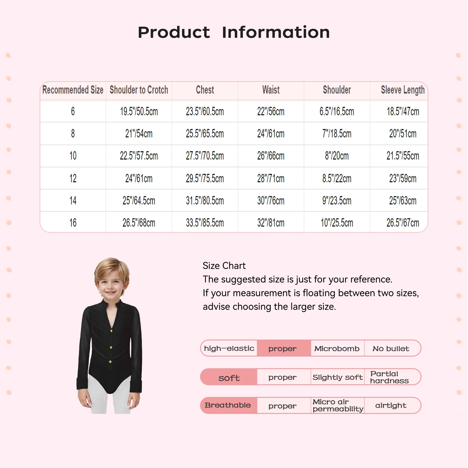 Kids Boys Latin Dance Bodysuit Glittery Rhinestones Zipper Leotard Shirt Jumpsuit for Ballet Ballroom Competition Performance thumbnail 6