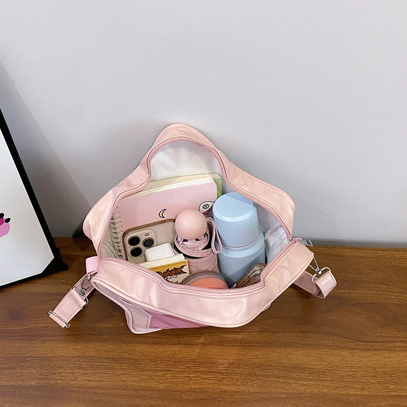 Japanese Style Minimalist Cute Aesthetic Shoulder Bag for Students Kawaii Crossbody Purse Street Fashion Ita Bags Handbags bolso thumbnail 5