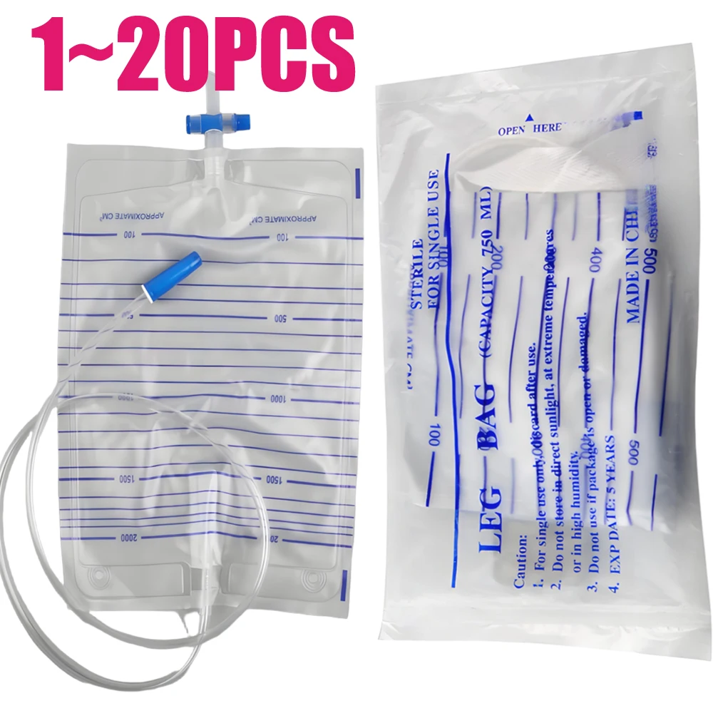 Adult Urine Bags 2000 ml