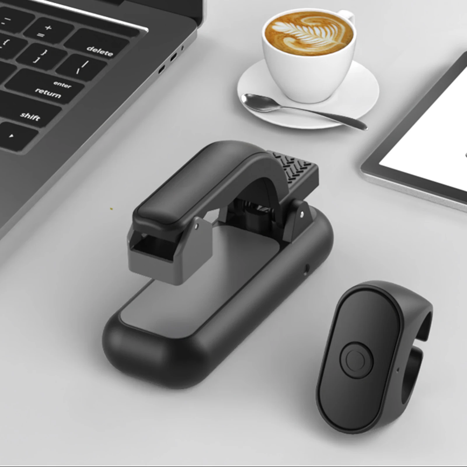 2-in-1 Page Turner Clicker Wireless E-book Page Turner Record Triggers Remote for Kindle Paperwhite Accessories thumbnail 4