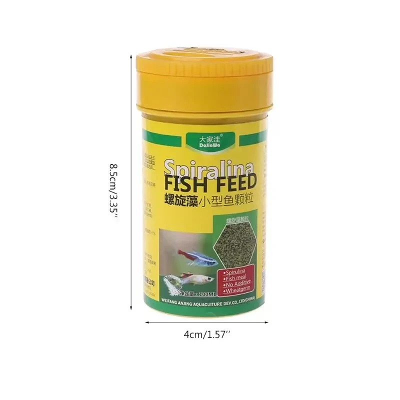 Spirulina Food Tropical Fish Nutrition For Aquarium Fish Tank Color Enhanced Food D0AC thumbnail 5
