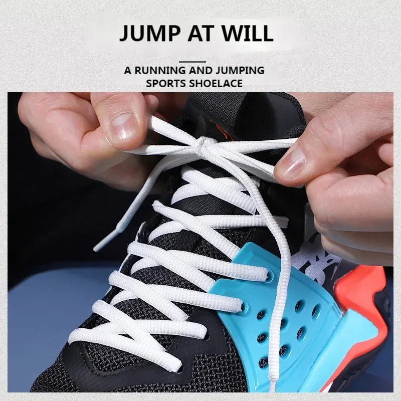 Multi Color Round Shoelace Suitable for All Sports Shoes, Durable Non-Fading Athletic Shoelaces, Half Round Shoe Accessories thumbnail 2