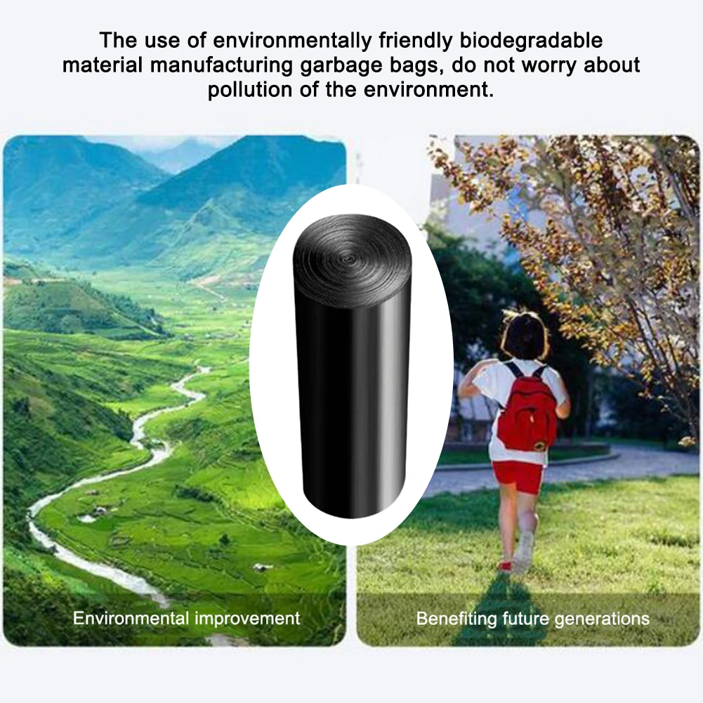 1-8 Roll Portable Toilet Car Toilet Bucket Trash Can Travel Outdoor Camp Folding Toilet for Tour Emergency Self-driving for Adul thumbnail 3