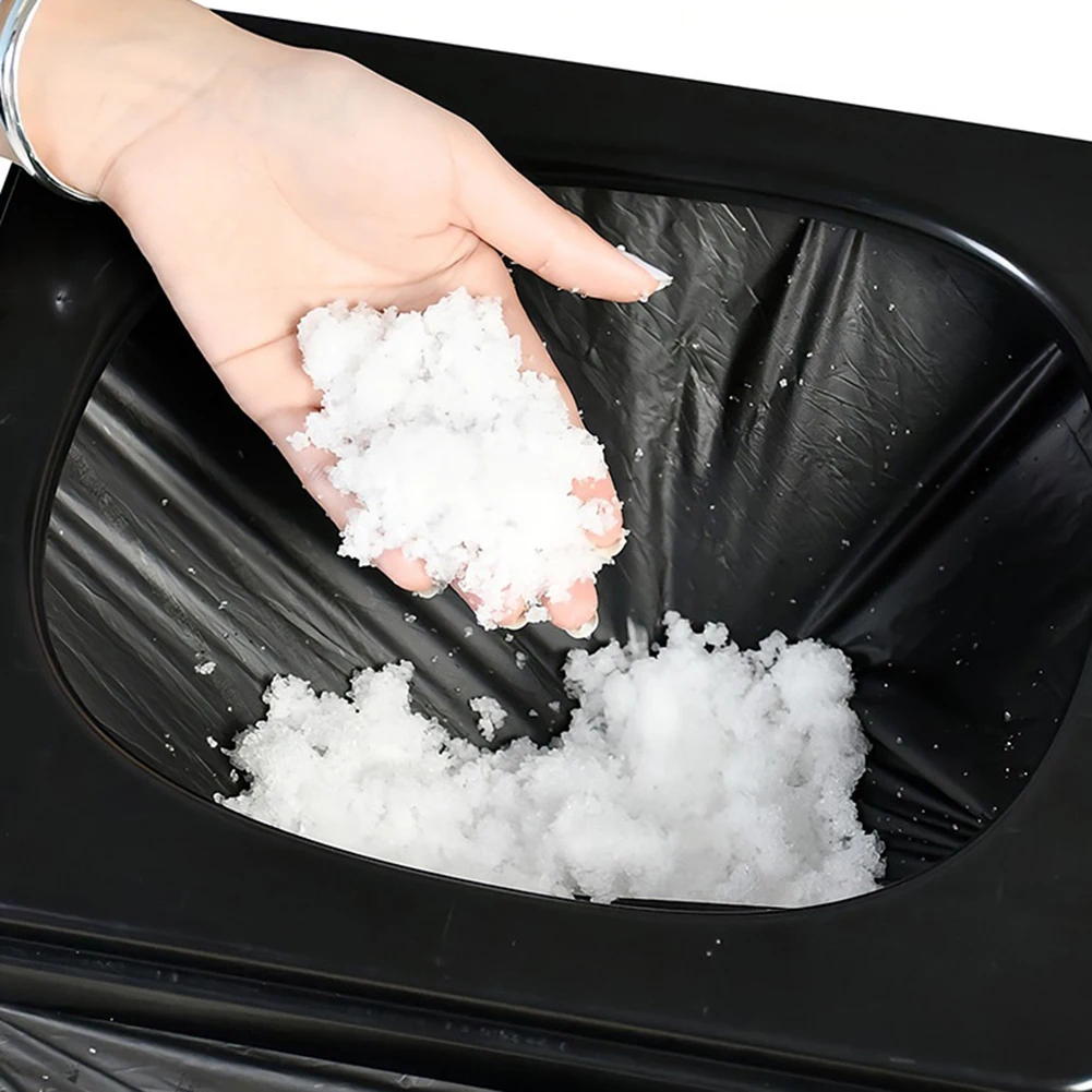 1-8 Roll Portable Toilet Car Toilet Bucket Trash Can Travel Outdoor Camp Folding Toilet for Tour Emergency Self-driving for Adul thumbnail 6