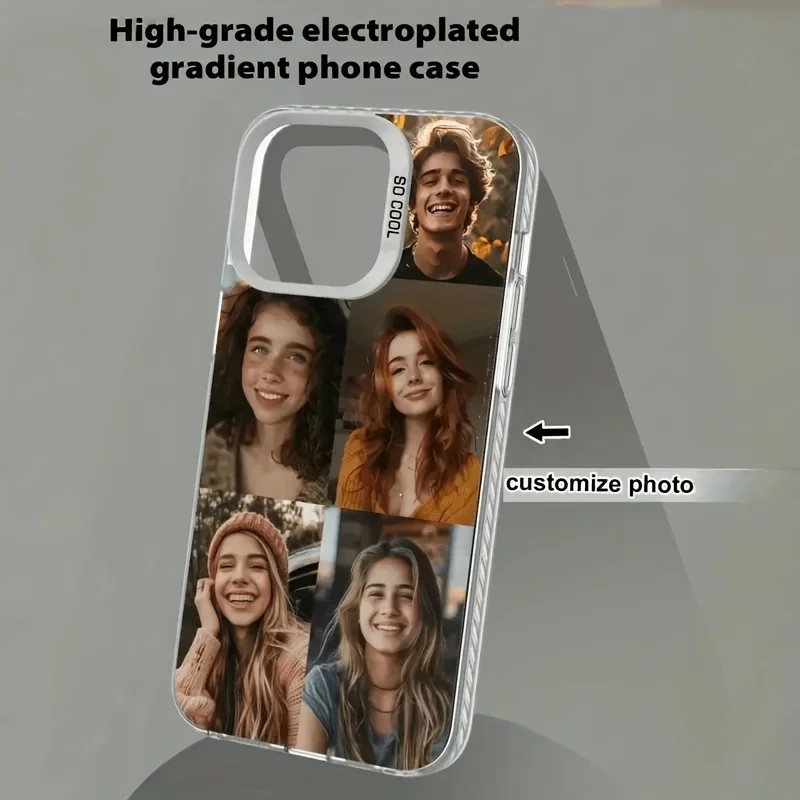 Personalization Custom Multi Photo IMD Phone Case For iPhone 16 15 14 13 12 11 Pro Xs Max X XR Mini 16e 7 8 Plus SE 2020 2022 thumbnail 3