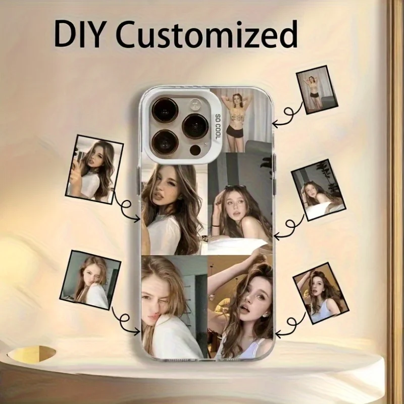 Personalization Custom Multi Photo IMD Phone Case For iPhone 16 15 14 13 12 11 Pro Xs Max X XR Mini 16e 7 8 Plus SE 2020 2022 thumbnail 5