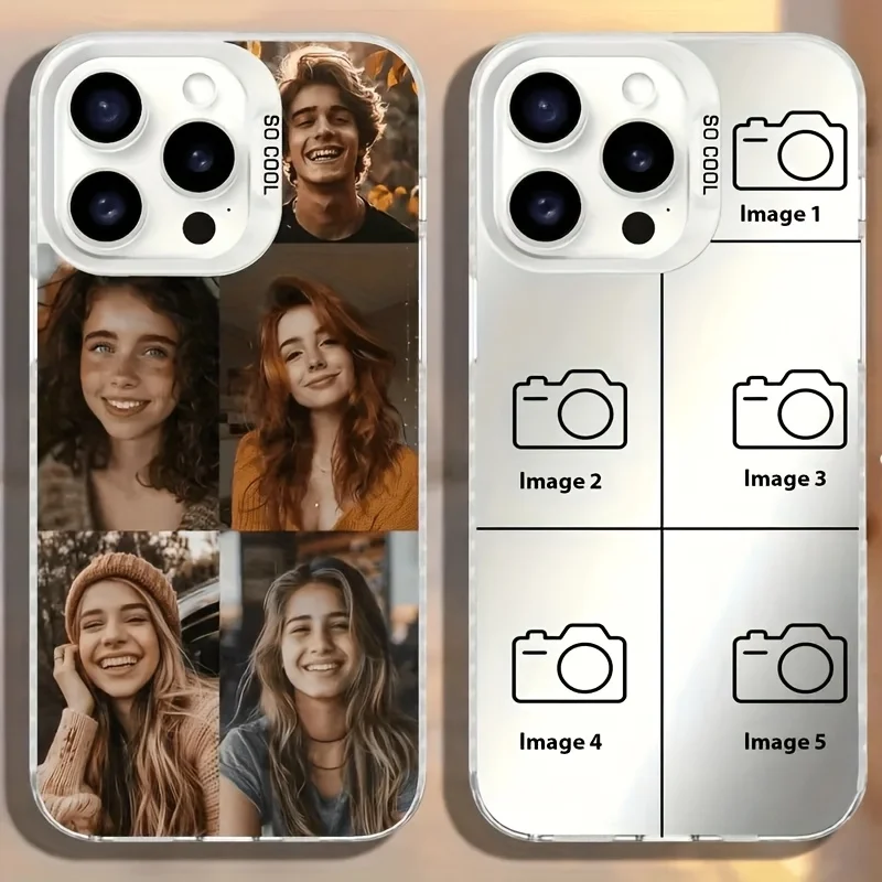 Personalization Custom Multi Photo IMD Phone Case For iPhone 16 15 14 13 12 11 Pro Xs Max X XR Mini 16e 7 8 Plus SE 2020 2022 thumbnail 4