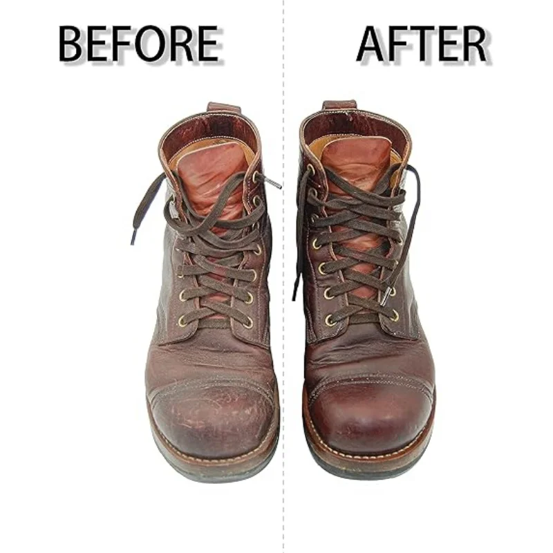 Leather Shoe Care Cream Transparent Colorless Odorless Mink Conditioning Waterproof Shine Protector Shoe Maintenance thumbnail 5