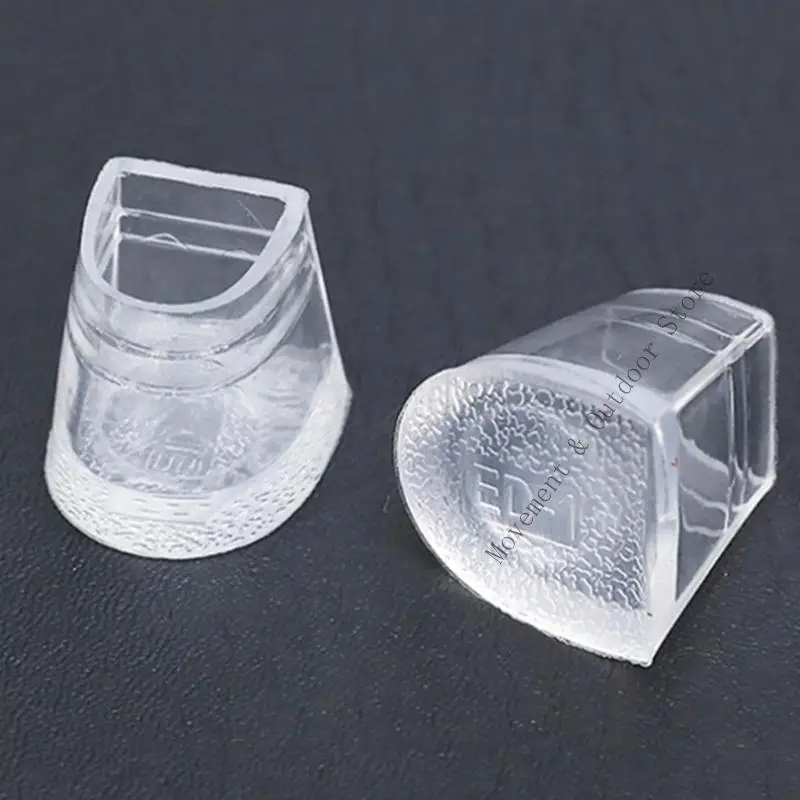 T4MF 2 Pcs High Heel Protectors Heel Caps Latin Dancing Covers Heel Stoppers for Repairing Shoes Grass Wedding thumbnail 2
