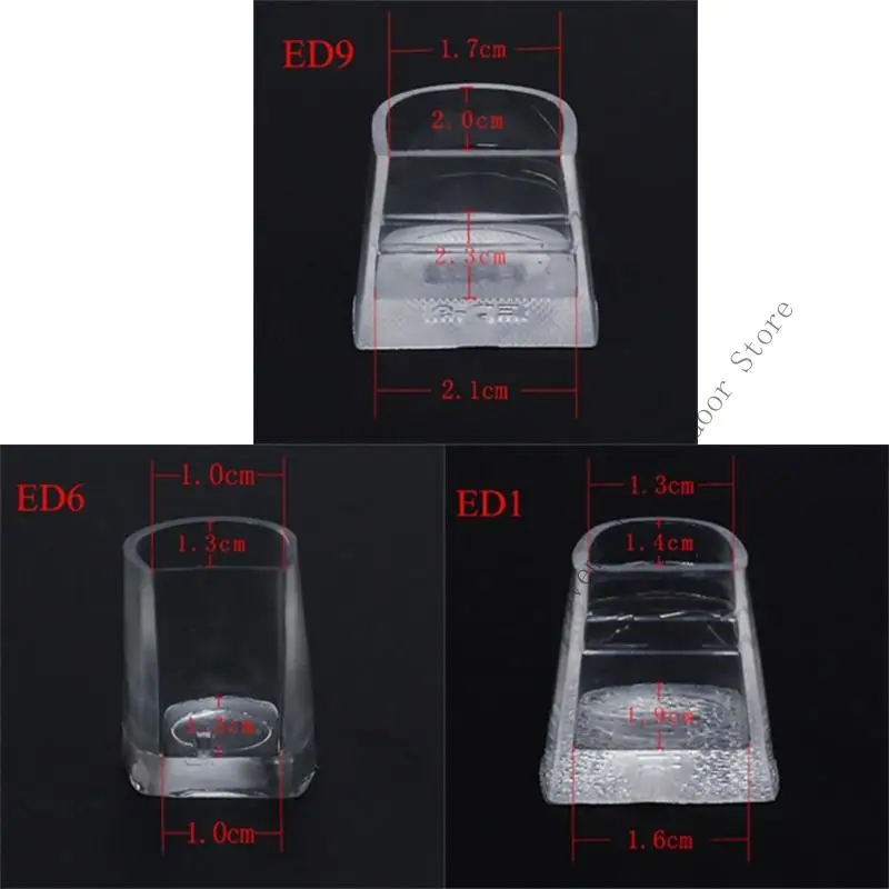T4MF 2 Pcs High Heel Protectors Heel Caps Latin Dancing Covers Heel Stoppers for Repairing Shoes Grass Wedding thumbnail 5