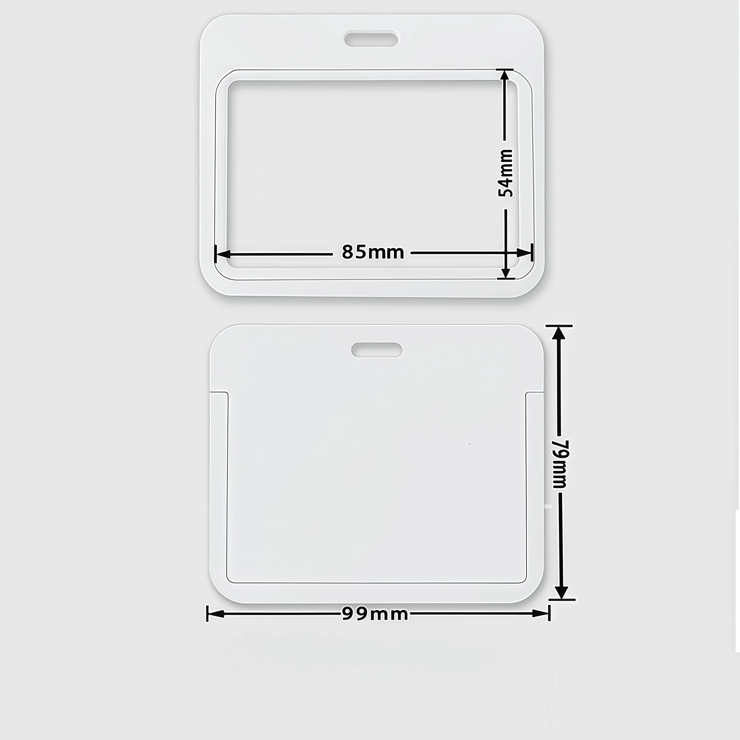 High-definition Printing ID Cards Holders Custom and Lanyard Badge PVC Holder Personal Tailor Your Own Photo Company Gift Custom thumbnail 3