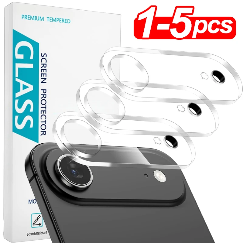 1-5Pcs Ultra Clear Tempered Glass For iPhone 17 17Air 17ProMax 17Pro Rear Lens Film HD Camera Protective Tempered Glass Cover thumbnail 2