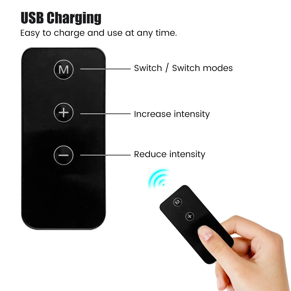 Intelligent Mini Electric Neck Massager USB Charging Portable Shouder and Nek Neck Massage Patch with Multiple Adjustable Levels thumbnail 4