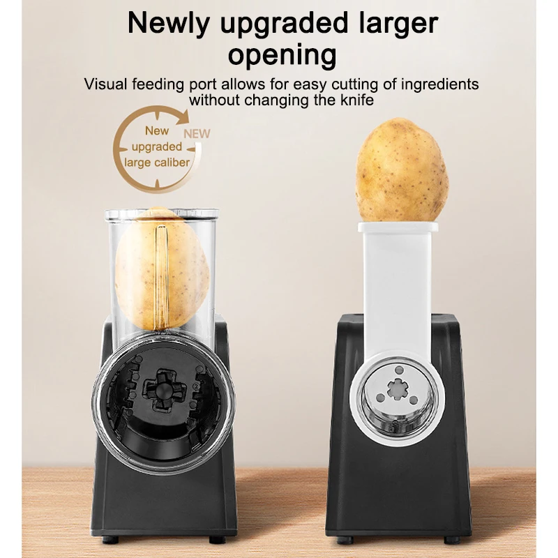 5 in 1 Food Processor Electric Vegetable Cutter Chopper Mincer Cheese Grater Automatic Potato Slicer Grinder Shredder 110V/220V thumbnail 2